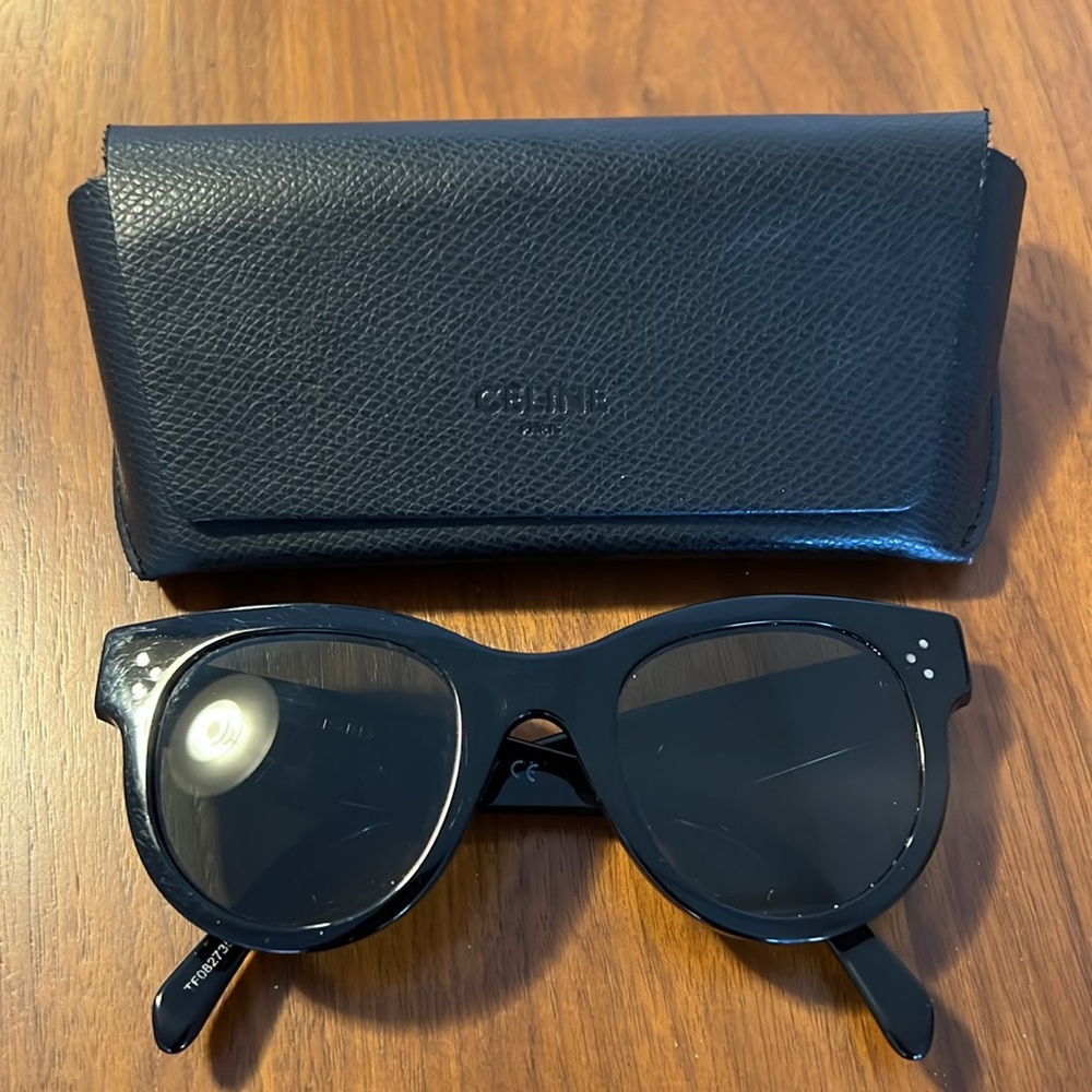 Celine Round Frame Acetate Sunglassess